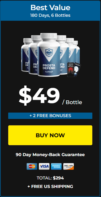 prosta defend 6 bottles price